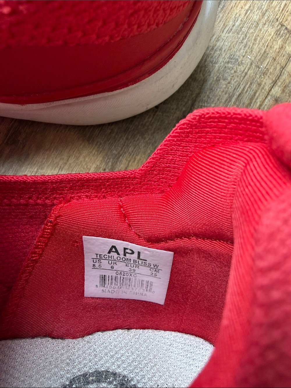 APL Red Techloom Bliss Slip On Athletic Sneakers - Picture 9 of 10